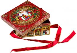 Новогодняя упаковка «Коробка Новогоднее волшебство» 1500 г., фото 2